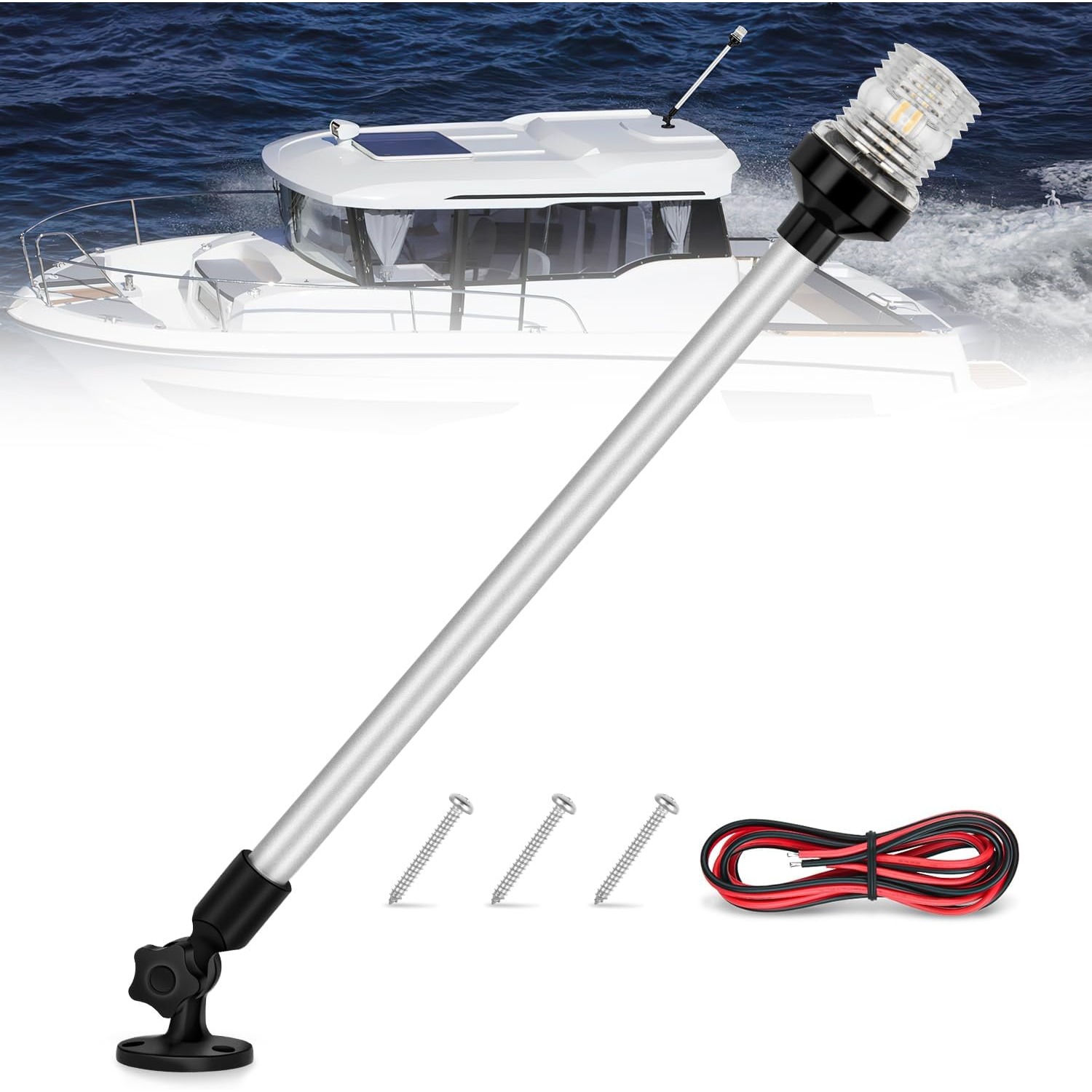 Fishing Boat Anchor - Nilight Marine Boot Achterlicht 24 Inch