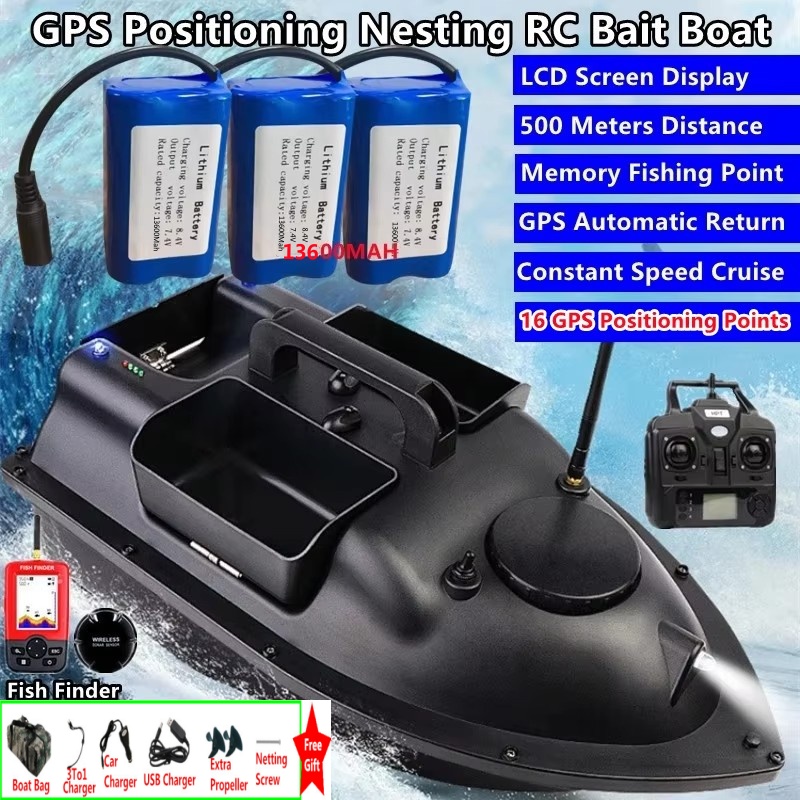 Sonar Finder 16 GPS Auto Retur - Fishing Boat Depth Finder recensie en prijs